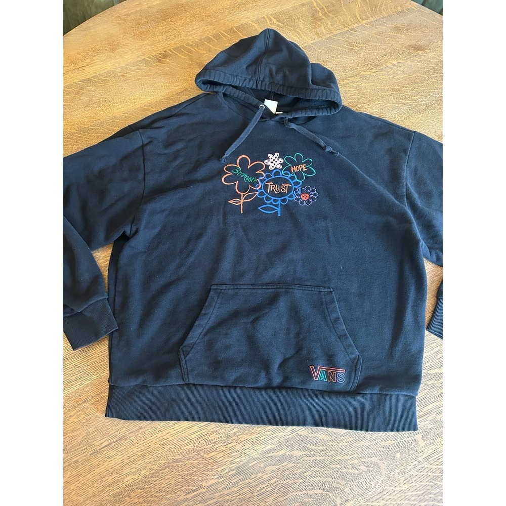 Vans Women's Hoodie Sweatshirt – Size‎ Medium